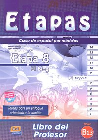 Etapa 8. El blog - Libro del profesor, de Eusebio Hermira, Sonia | portada del libro