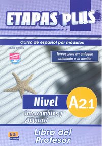 Etapas Plus A2.1 - Libro del profesor, de Eusebio Hermira, Sonia | portada del libro