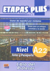 Etapas Plus A2.2 - Libro del profesor, de Eusebio Hermira, Sonia | portada del libro