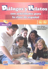 Diálogos y relatos - Libro + CD, de Alonso Quecuty, Luisa | portada del libro