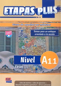 Etapas Plus A1.1 - Libro del alumno, de Eusebio Hermira, Sonia | portada del libro