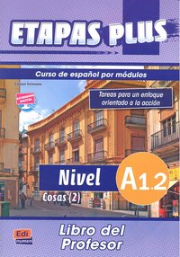 Etapas Plus A1.2 - Libro del profesor, de Eusebio Hermira, Sonia | portada del libro