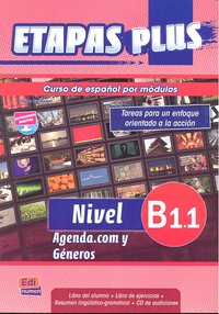 Etapas Plus B1.1 - Libro del alumno, de Eusebio Hermira, Sonia | portada del libro