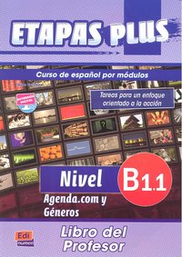 Etapas Plus B1.1 - Libro del profesor, de Eusebio Hermira, Sonia | portada del libro
