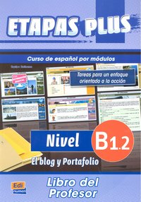 Etapas Plus B1.2 - Libro del profesor, de Eusebio Hermira, Sonia | portada del libro