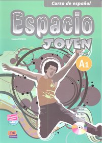 Espacio joven A1 - Libro del alumno, de Isa de los Santos, David | portada del libro