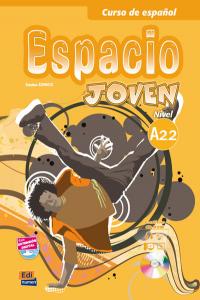 Espacio joven A2.2 - Libro del alumno, de Isa de los Santos, David | portada del libro