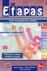 ETAPA 14 NIVEL B2.5.ALUMNO+EJERCICIOS+CD, de AA.VV. | portada del libro