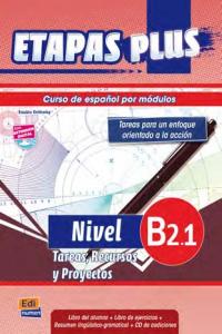 Etapas Plus B2.1. - Libro del alumno, de Serralde Vizuete, Berta | portada del libro