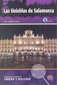 Las tinieblas de Salamanca - Libro + CD, de Rebollar Barro, Manuel | portada del libro