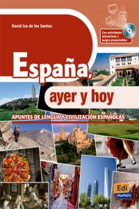 España, ayer y hoy - Libro + CD-ROM, de Isa de los Santos, David | portada del libro