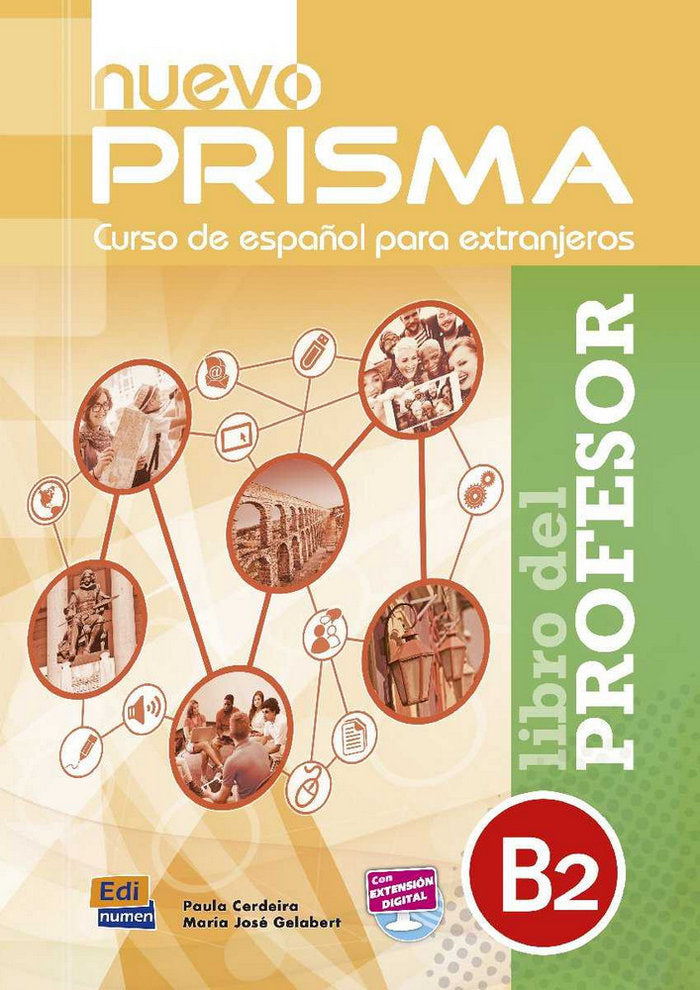 NUEVO PRISMA B2 LIBRO DEL PROFESOR | portada del libro