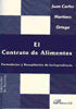 El Contrato de Alimentos, de Mart¡nez Ortega | portada del libro