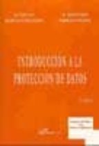 Introducción a la protección de datos, de LUCRECIO REBOLLO CRIADO | portada del libro