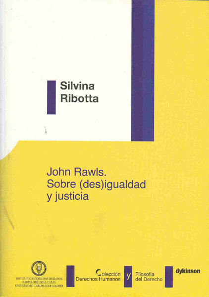John Rawls. Sobre (des)igualdad y justicia, de Ribotta | portada del libro