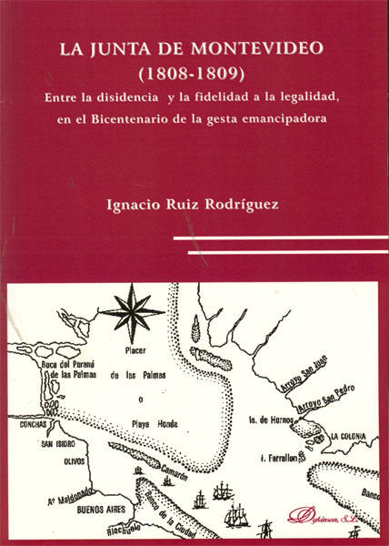 La Junta de Montevideo. 1808-1809., de Ruiz Rodríguez, Ignacio | portada del libro