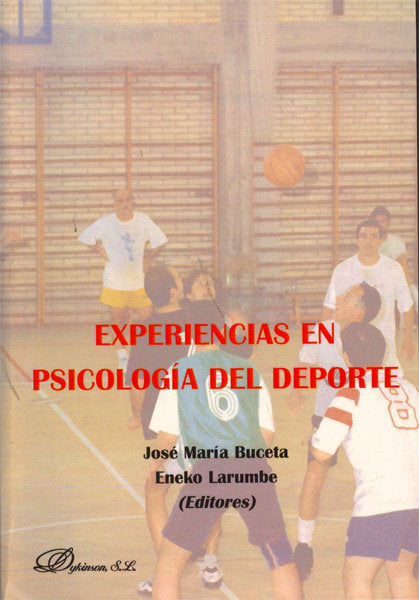 Experiencias en psicología del deporte, de Buceta Fernández | portada del libro