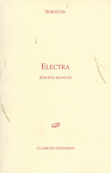 Electra, de Sófocles | portada del libro