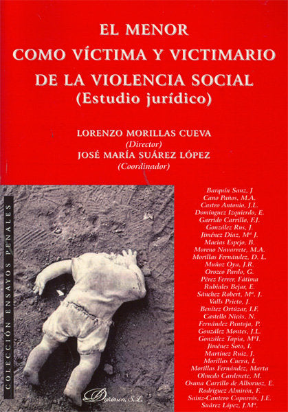El menor como víctima y victimario de la violencia social., de Morillas Cueva, Lorenzo | portada del libro