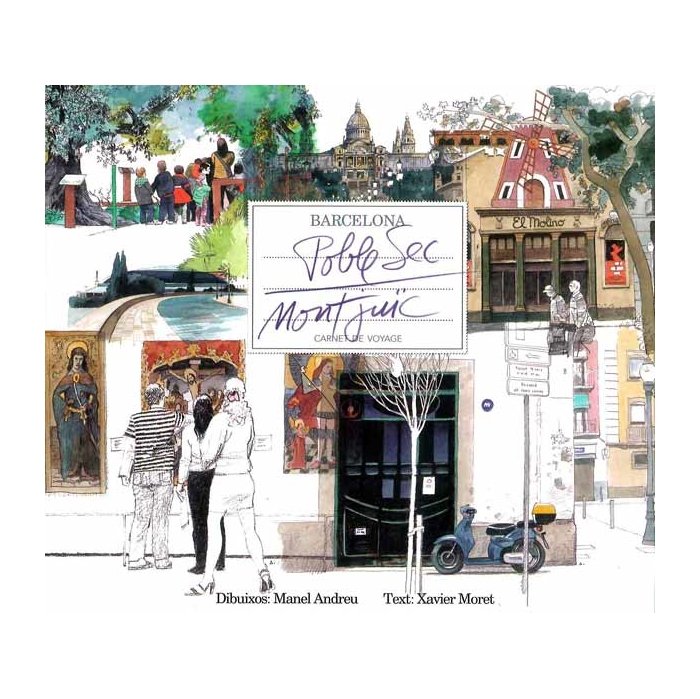POBLE SEC MONTJUIC AL NATURAL, de MORET | portada del libro