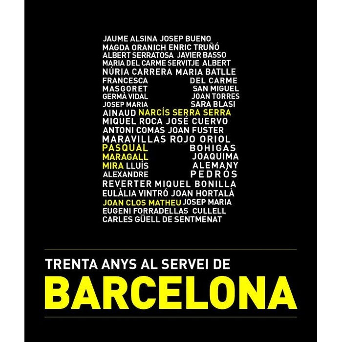 TRENTA ANYS AL SERVEI DE BARCELONA, de MADUEÑO, EUGENIO | portada del libro