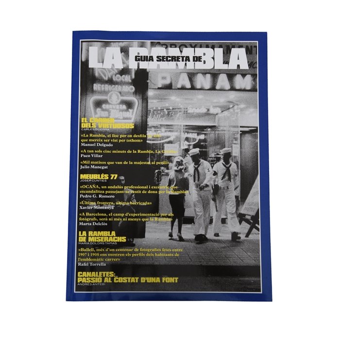 GUIA SECRETA DE LA RAMBLA, de GUERRA ROJAS, CARLESDIR. | portada del libro