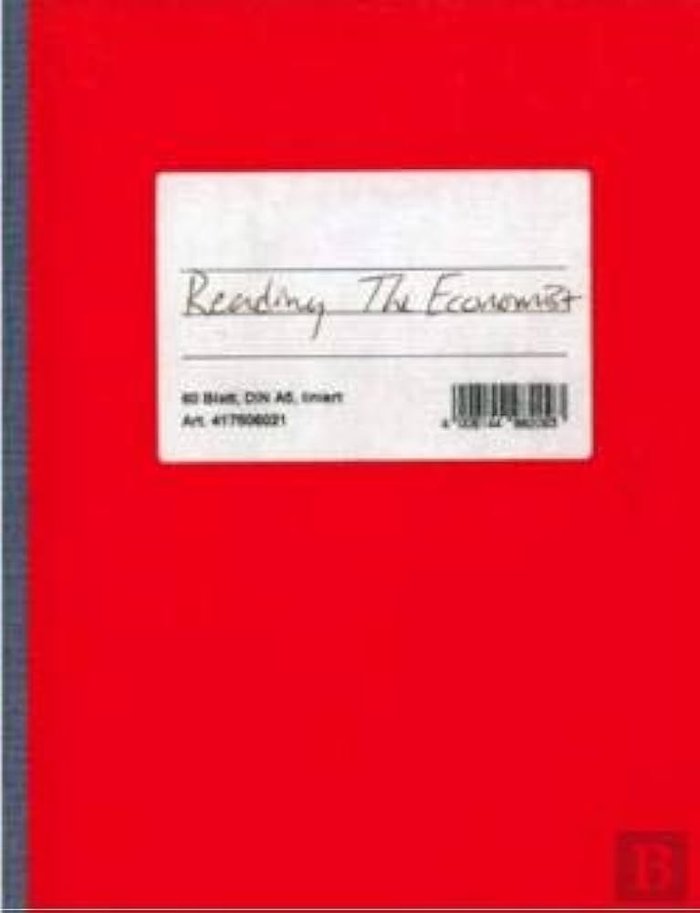 READING THE ECONOMIST, de FORMWALT, ZACHARY | portada del libro