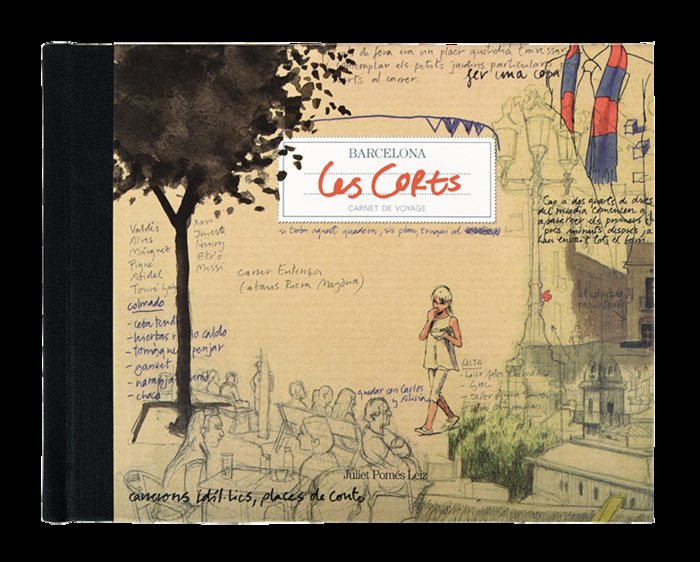 Barcelona carnet de voyage, de POMES LEIZ, JULIET | portada del libro