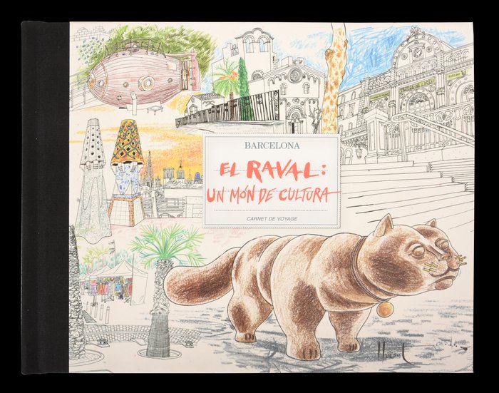 Barcelona carnet de voyage, de LLUØSOT | portada del libro