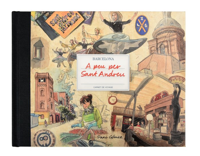 Barcelona carnet de voyage, de GOMEZ SALAMANCA, DANIEL | portada del libro