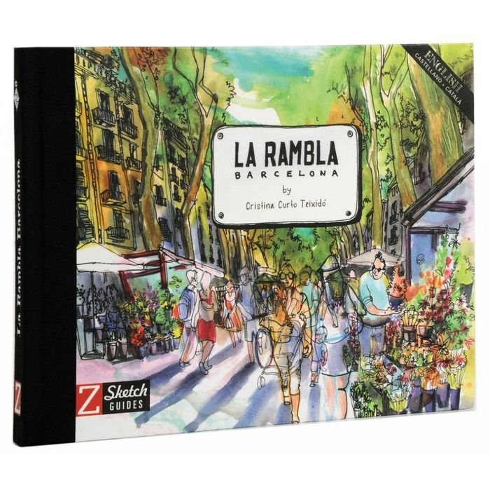 La Rambla, Barcelona, de CURTO TEIXIDO | portada del libro