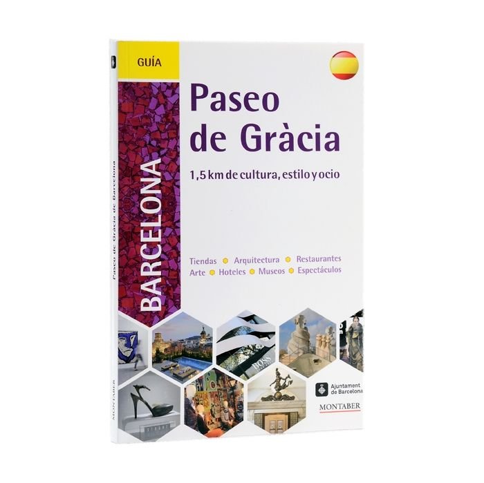 Guía del Paseo de Gracia de Barcelona, de MARGE BOOKS | portada del libro