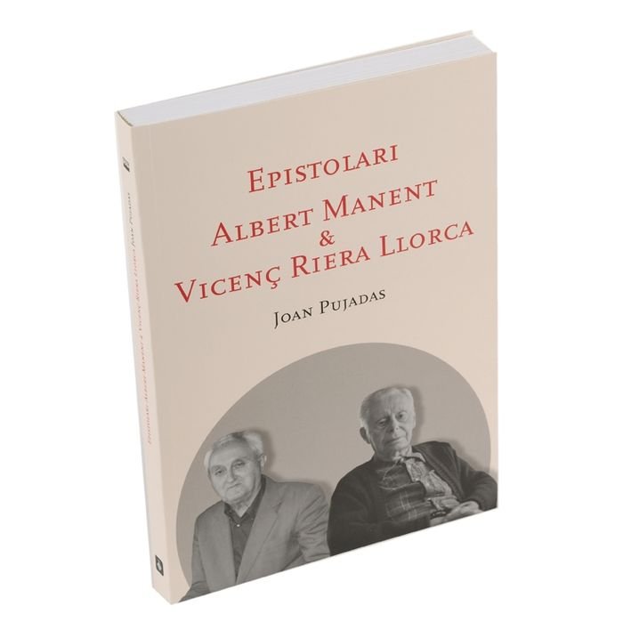 Epistolari Albert Manent - Vicenç Riera Llorca, de Pujadas Marquès | portada del libro