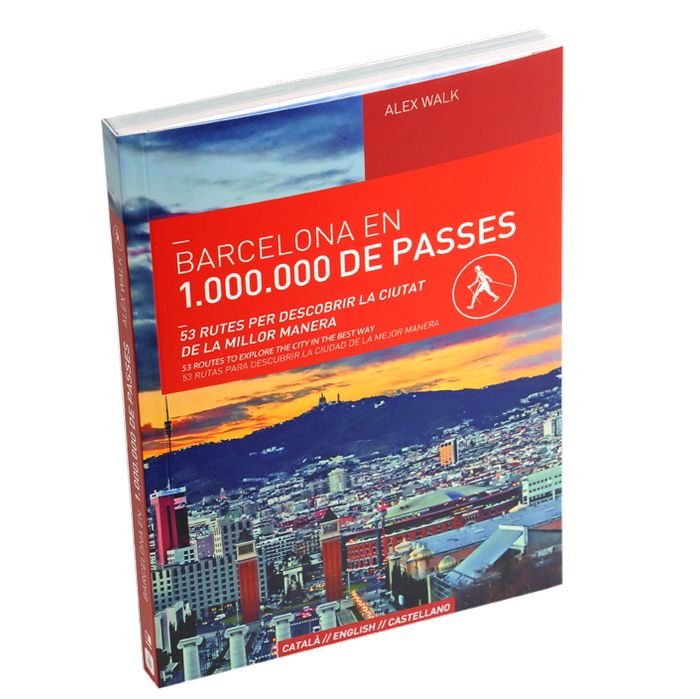 Barcelona en 1.000.000 de passes, de Rodrigo Andrés | portada del libro