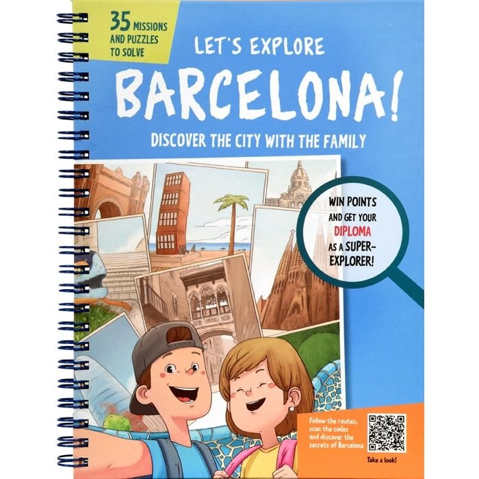 Let's Explore Barcelona!, de Campuzano Muñoz | portada del libro