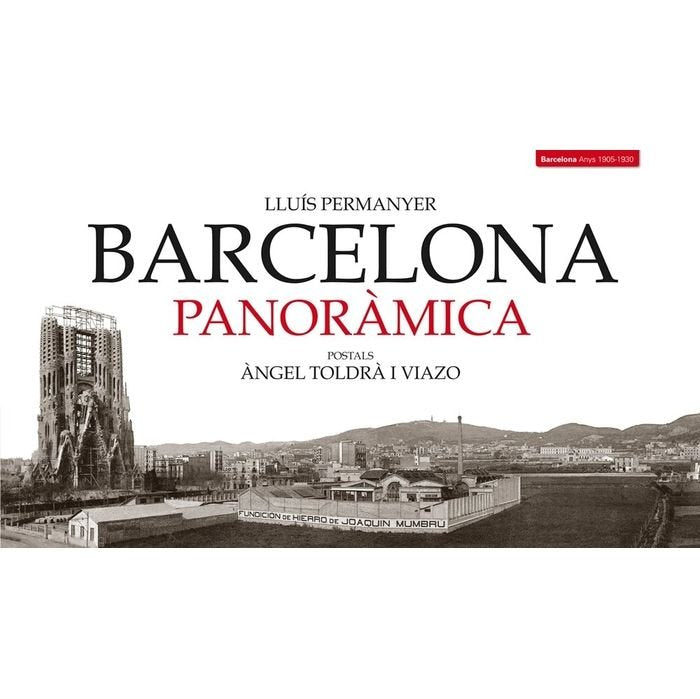 Barcelona Panoràmica Toldrà, de Permanyer i Lladós | portada del libro