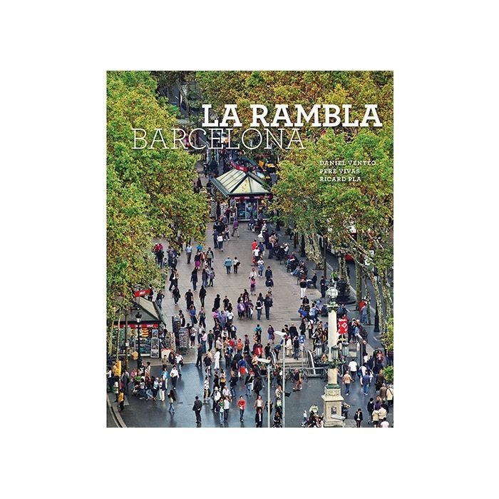 La Rambla de Barcelona, de Venteo Melendrez | portada del libro