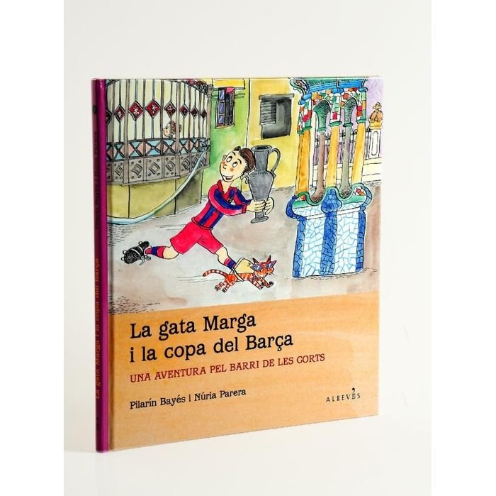 La gata Marga i la copa del Barça, de Parera Junyent | portada del libro