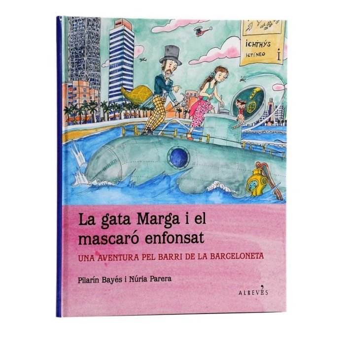 La gata Marga i el Mascaró enfonsat, de Parera Junyent | portada del libro