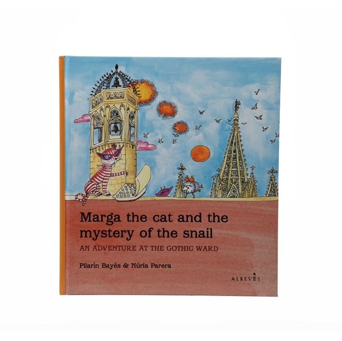 Marga the cat and the mistery of the snail, de Parera Junyent | portada del libro