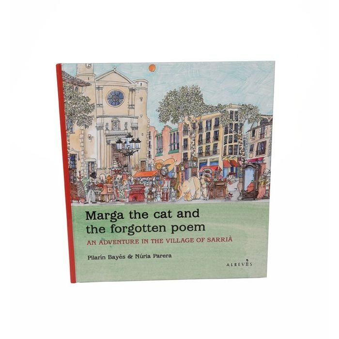 Marga tha cat and the forgotten poem, de Parera Junyent | portada del libro