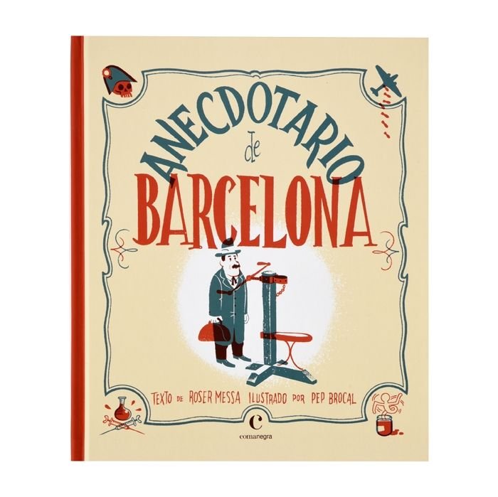 Anecdotario de Barcelona, de Messa Freixas | portada del libro