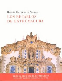 Los retablos en Extremadura | portada del libro