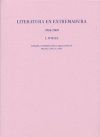 Literatura en Extremadura I, 1984-2009 | portada del libro