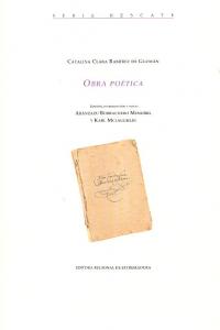 Obra poética., de RAMIREZ DE GUZMAN, CATALINA CLARA | portada del libro