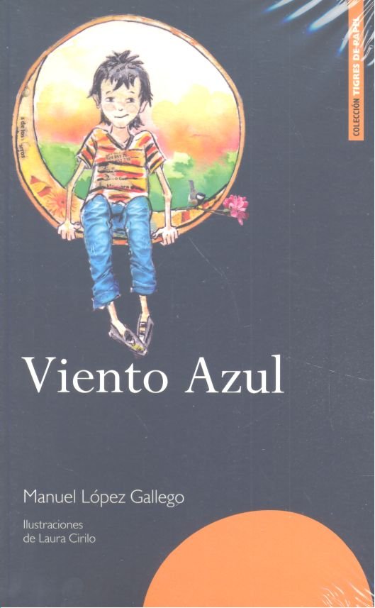 Viento azul, de López Gallego | portada del libro