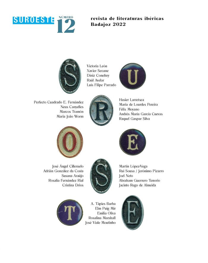 SUROESTE Nº 12, de Autores, Varios | portada del libro