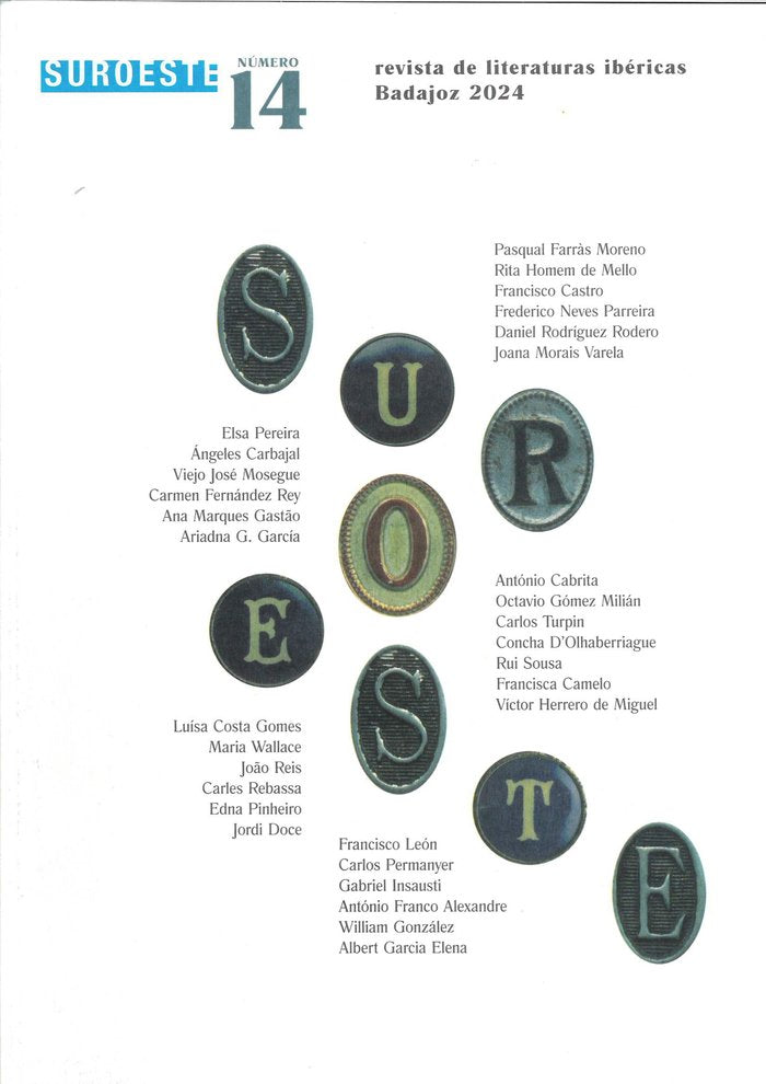 SUROESTE 14, de Autores, Varios | portada del libro