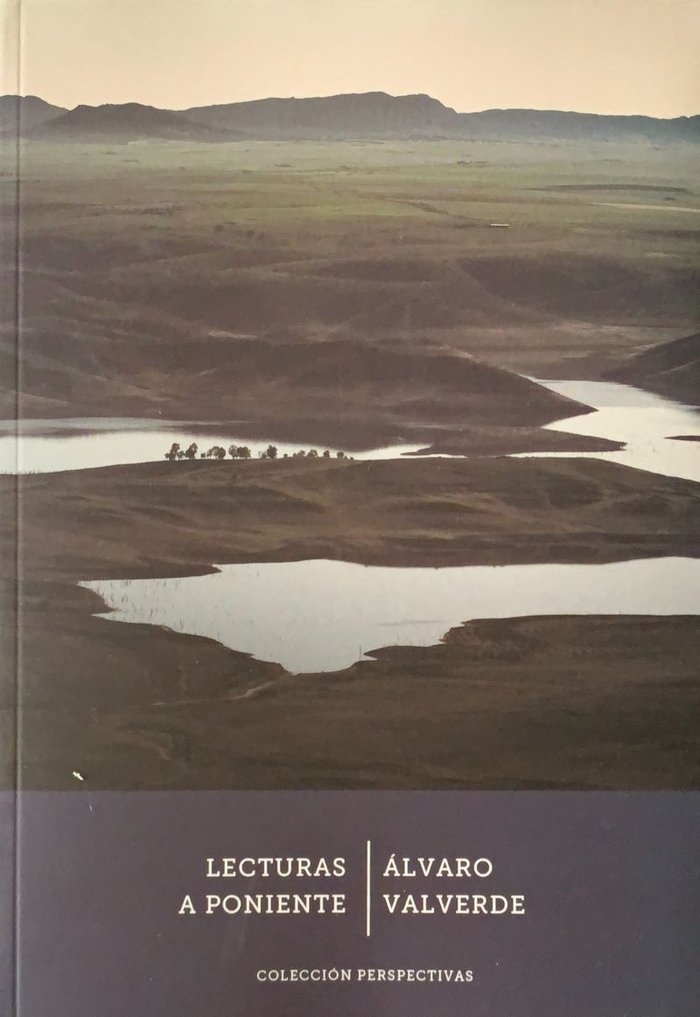 LECTURAS A PONIENTE, de Valverde, Álvaro | portada del libro