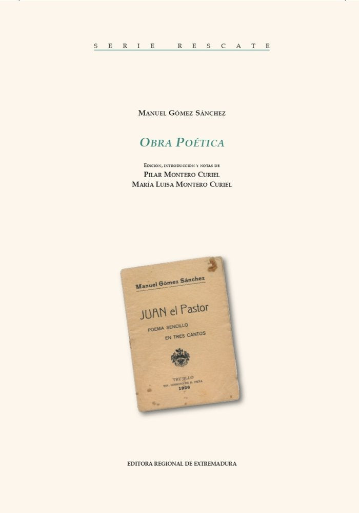 OBRA POÉTICA, de Montero Curiel, María Luisa | portada del libro